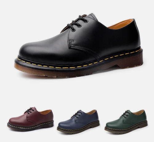 Herren smooth 3loch stiefel - herren,