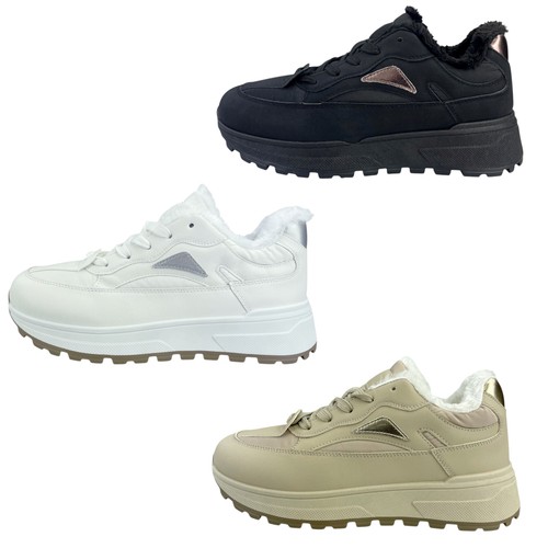 Damen sneaker gefüttert - damen,