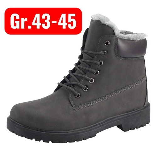 Herren stiefel grau - stiefel, 43-45